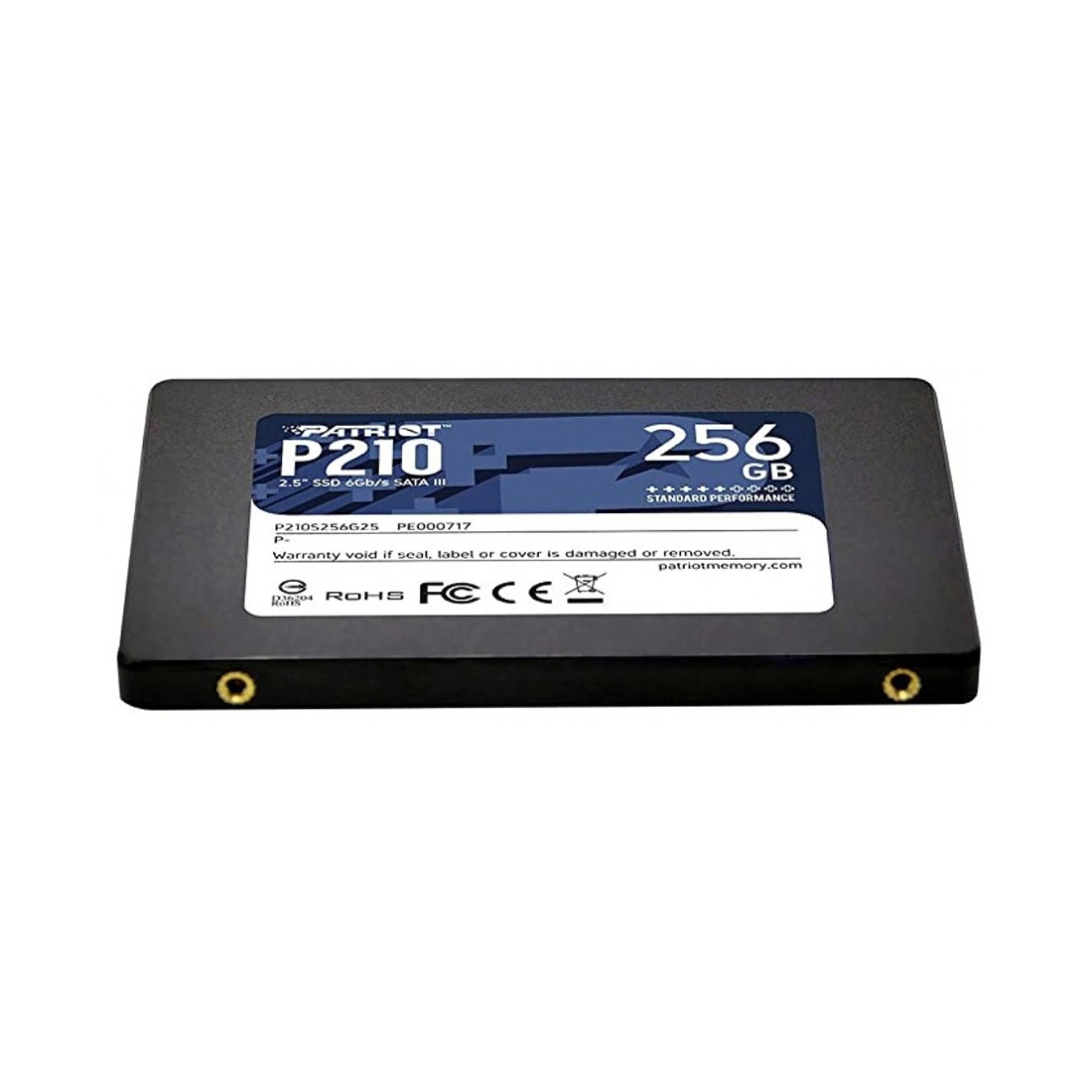 Твердотельді жинақтаушы SSD Patriot P210 P210S256G25 256 ГБ SATA