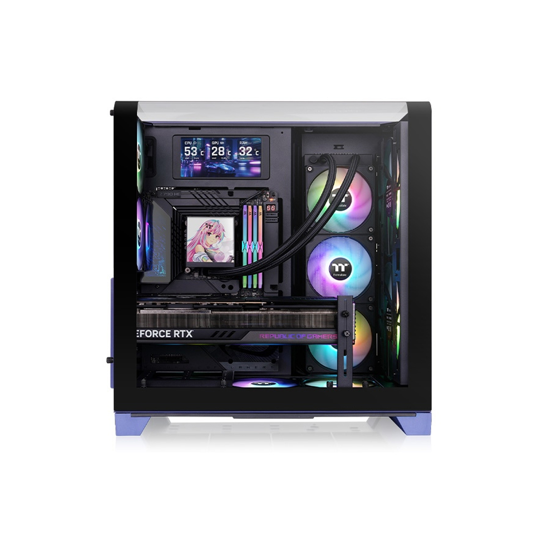 Компьютерлік корпус Thermaltake View 390 Air Future Dusk