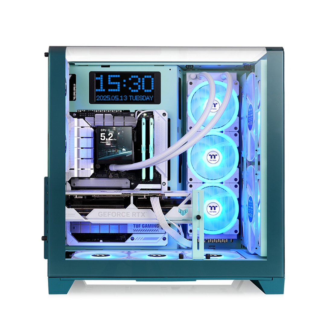 Компьютерлік корпус Thermaltake View 390 Air Transformative Teal