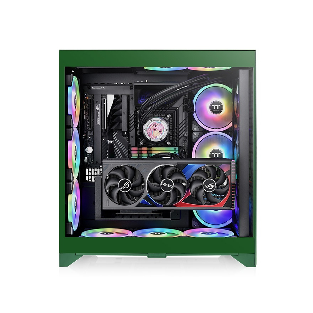 Компьютерный корпус Thermaltake CTE E660 MX Racing Green