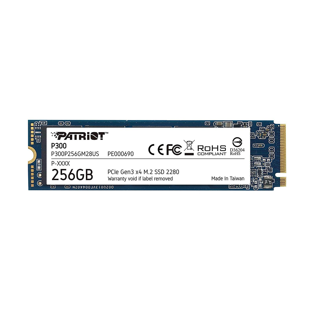 Твердотельді накопитель SSD Patriot P300 P300P256GM28 256 ГБ