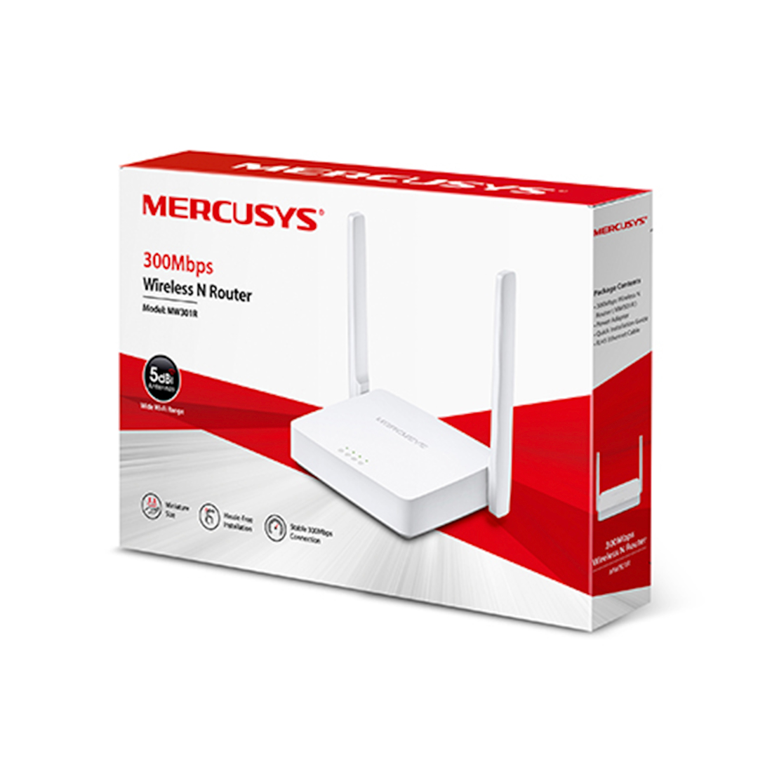 Маршрутизатор Mercusys MW301R N300