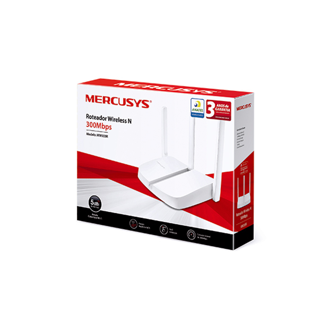 Маршрутизатор Mercusys MW305R N300