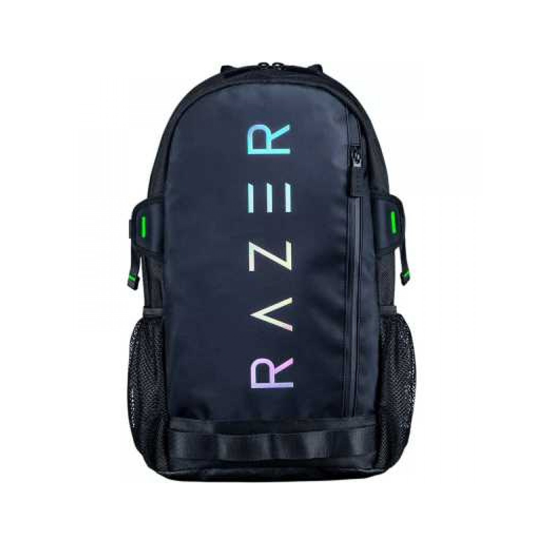 Рюкзак для геймера, Razer, Rogue 13 Backpack V3 - Chromatic, RC81-03630116-0000, износостойкий и водостойкий, для ноутбуков с диагональю до 13,3 дюйма, Мягкий TPU материал с защитой от царапин, Специальное отделение для ноутбука, Хроматическая надпись, Застежки на молнии с водонепроницаемой лентой, 410 мм x 260 мм x 143 мм, черный