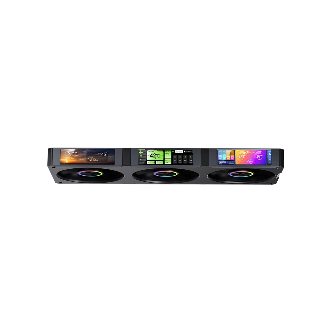 Кулер с водяным охлаждением, Jonsbo, TF3-360SCB Black, TF3-360SCB Black, intel 1151/1200/1700/1851 и amd AM4/AM5, TDP 325W, 3*120 мм, 700-2400 об/мин, 21.46-62.40CFM, 21.3-37.3dBA, Черный