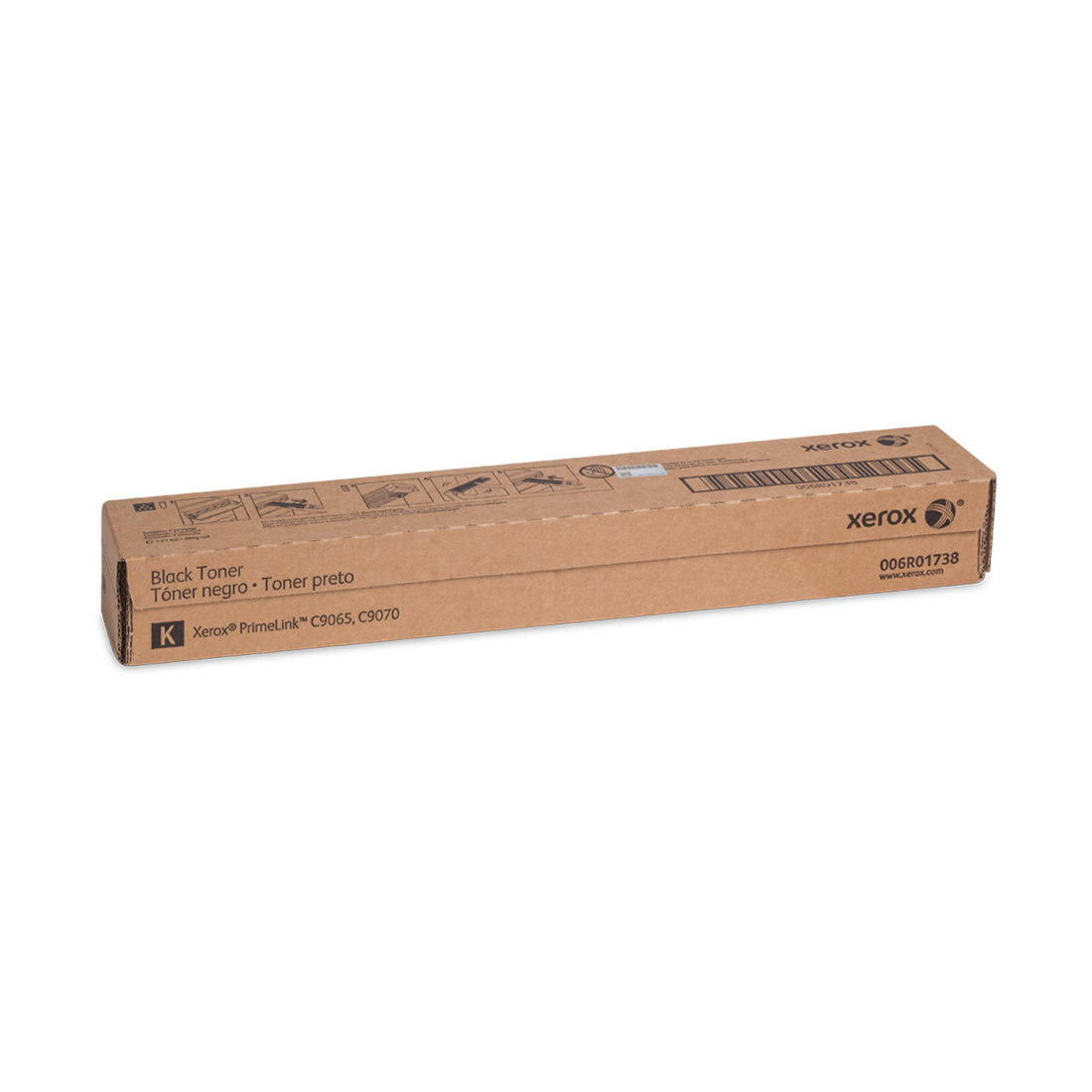 Тонер-картридж Xerox 006R01738 (чёрный) для PrimeLink C9065/C9070