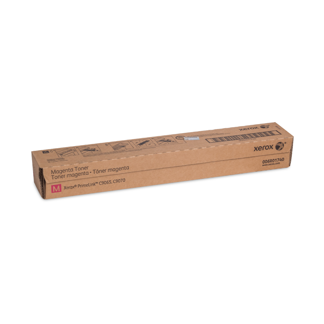 Тонер-картридж Xerox 006R01740 (малиновый) для PrimeLink C9065/C9070