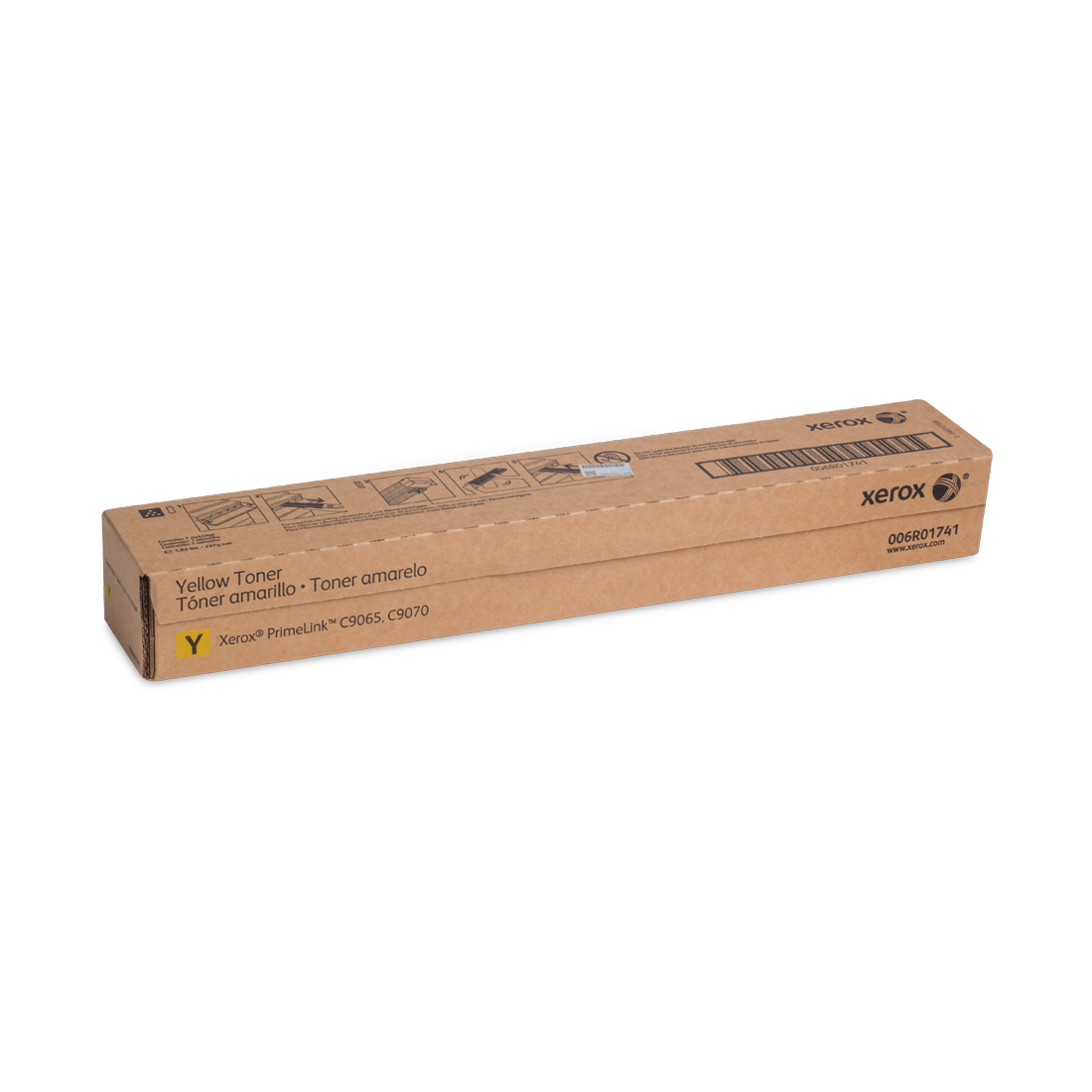 Тонер-картридж Xerox 006R01741 (жёлтый) для PrimeLink C9065/C9070