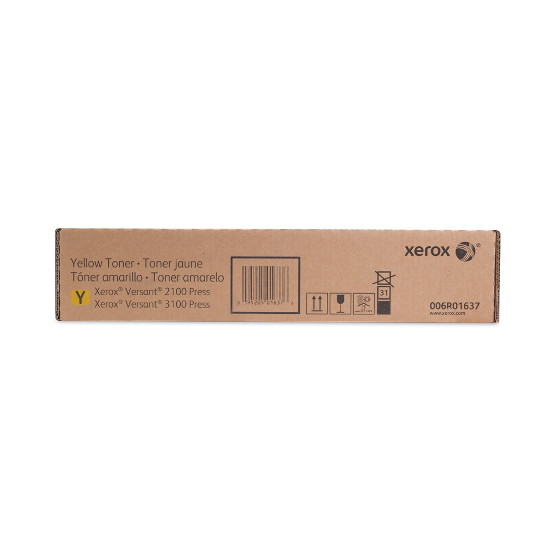 Тонер-картридж Xerox 006R01637 (жёлтый) для Xerox Versant 2100/3100/4100