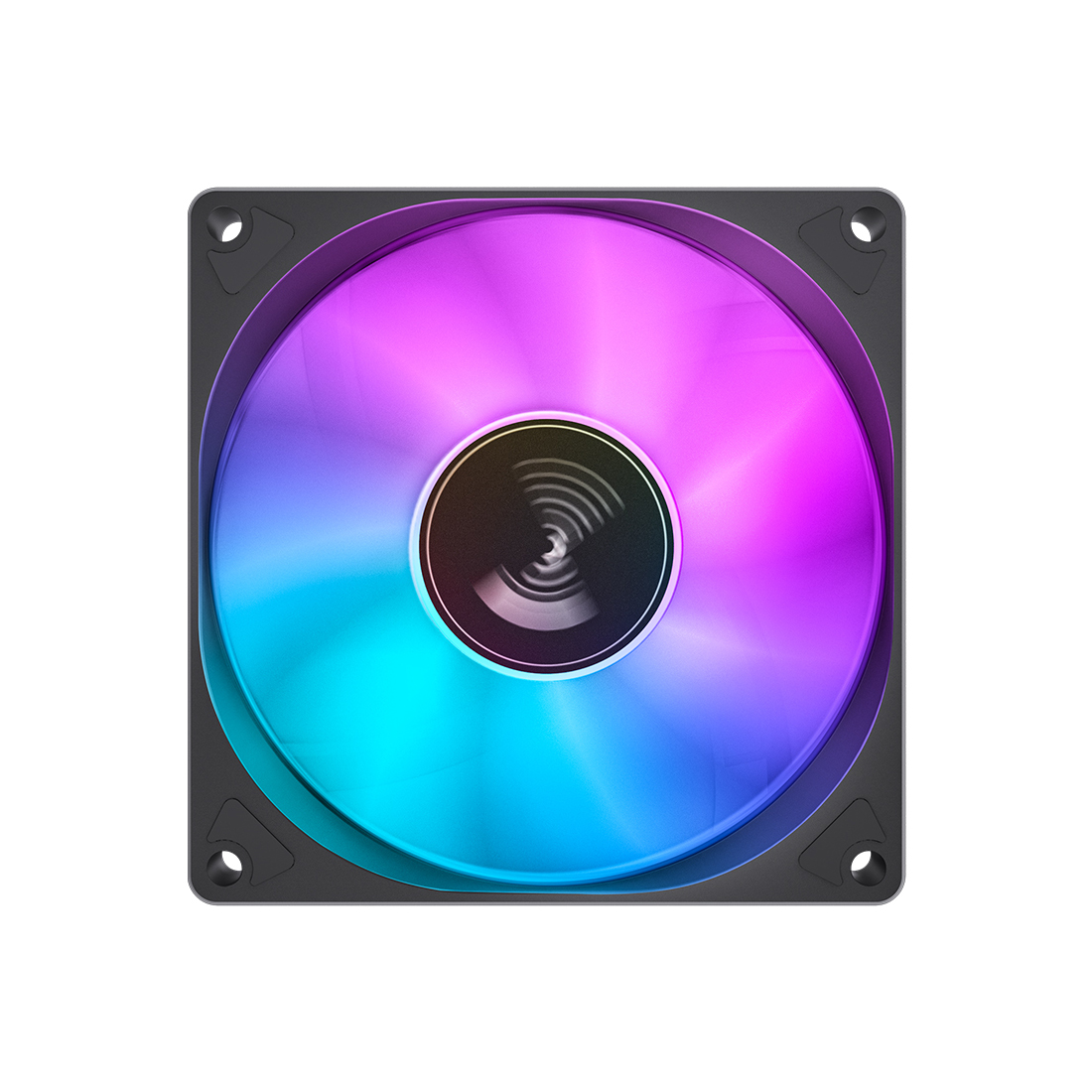 Вентилятор для компьютерного корпуса, Jonsbo, SL-925(Color), SL-925(Color) Black, LED 92мм, 2200 об/мин, 38.2CFM, 33.8dB(A), 4 pin PWM, 92*92*25мм, Черный
