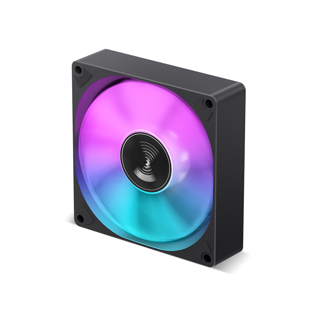 Вентилятор для компьютерного корпуса, Jonsbo, SL-925(Color), SL-925(Color) Black, LED 92мм, 2200 об/мин, 38.2CFM, 33.8dB(A), 4 pin PWM, 92*92*25мм, Черный