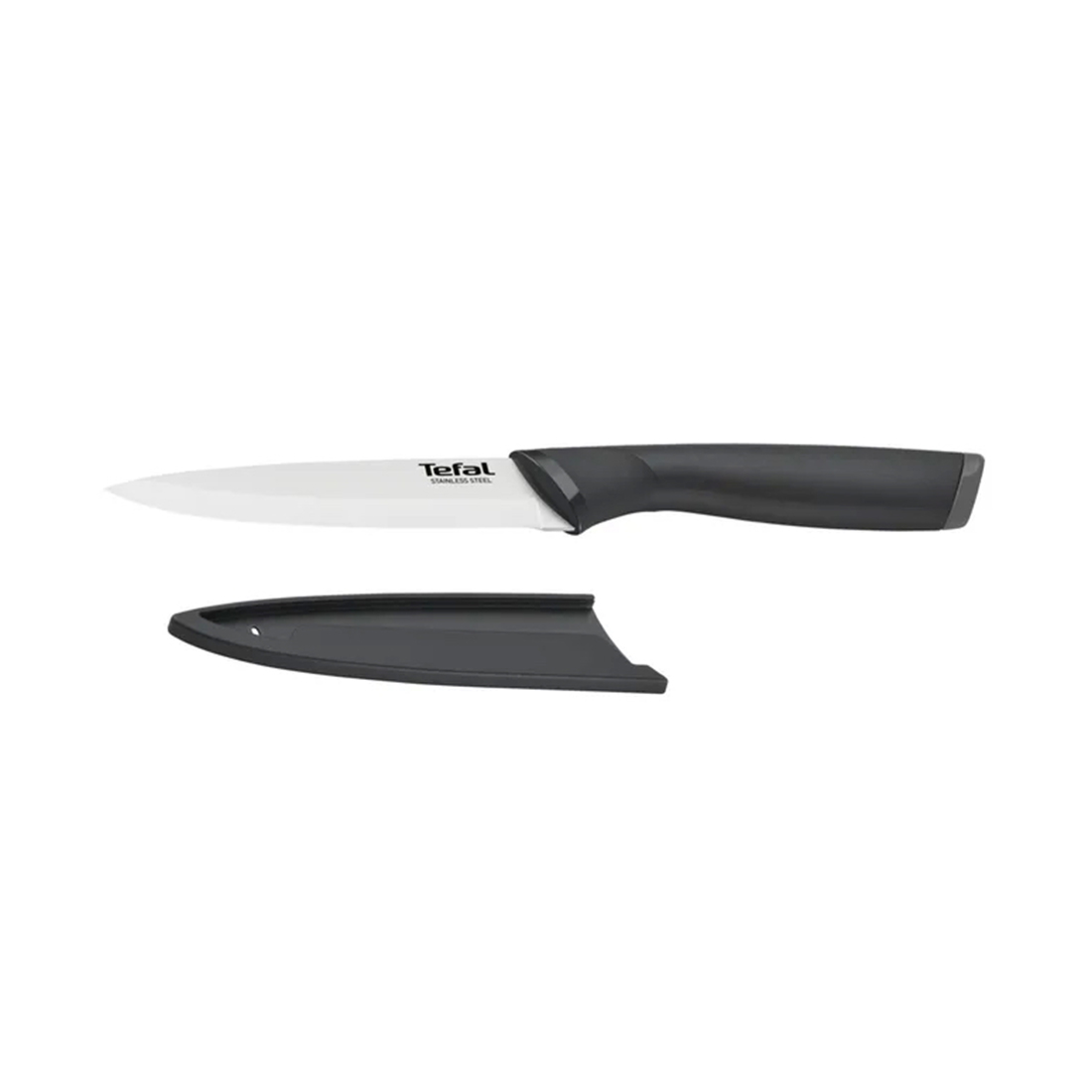Нож многофункциональный Tefal Comfort K2213904, 12 см, черный