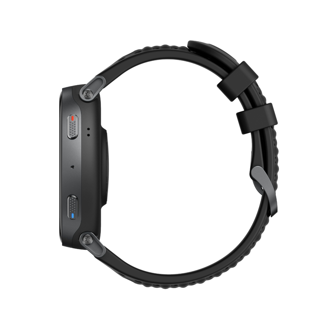 Смарт часы, Amazfit, Active Max A2557, Дисплей 1.32" AMOLED, Разрешение 466x466, Яркость до 2000 нит, Стекло закаленное с антибликовым покрытием, Водонепроницаемость (5 АТМ), Пятиспутниковое позиционирование, Батарея 270 мАч, Черный силиконовый ремешок, Черный