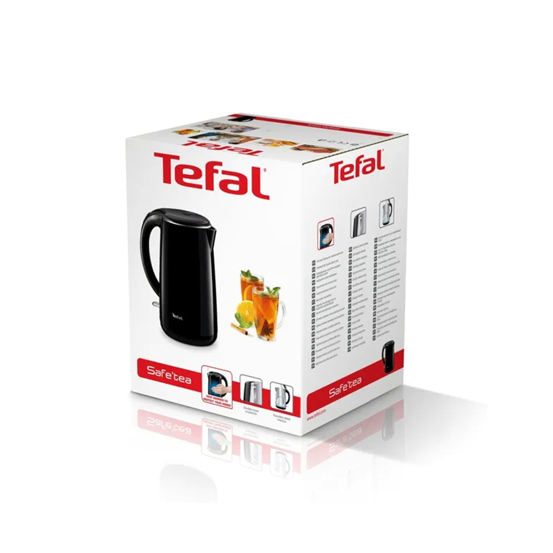 Чайник электрический, Tefal, KO260830, Мощность 2150 Вт, Объем 1.7 л, Материал корпуса Пластик, Двойные стенки