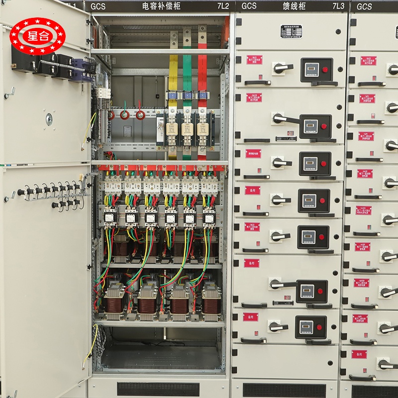 Electrical Panels Power Distribution Equipment 12KV Low Voltage Switchgear IP65 Rated IEC60076 GGD Model