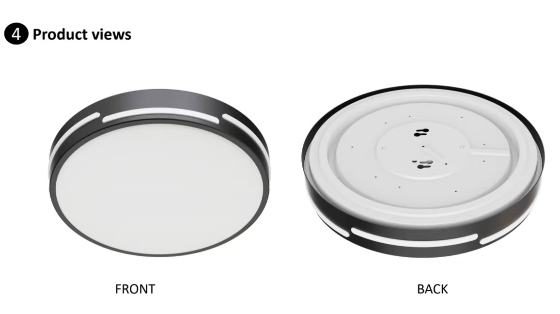 High Quality Modern Design Round LED Ceiling Light Fashion Style Decorative Home Lighting Interior Led Ceiling Lamp