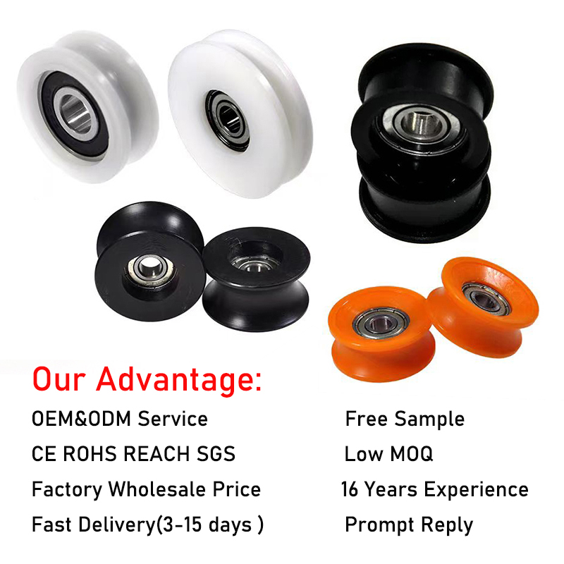 5x22x5mm Shower Door Roller Runner Wheel Replacement Shower Room Pulley 12-80mm Wheel Diameter for Household Shower Enclosures