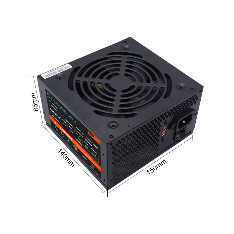 TFDP New PC Components 500W New Style 80Plus Gold ATX PC Power Supply and PSU Power Supplies Unit for Desktop Computers in Stock