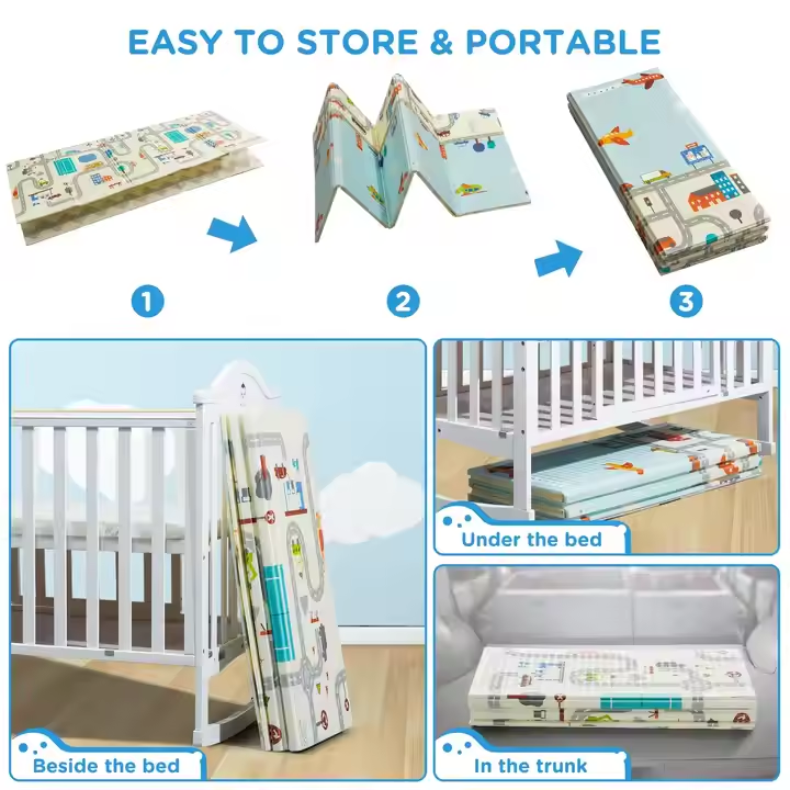 Складной игровой коврик из пены XPE