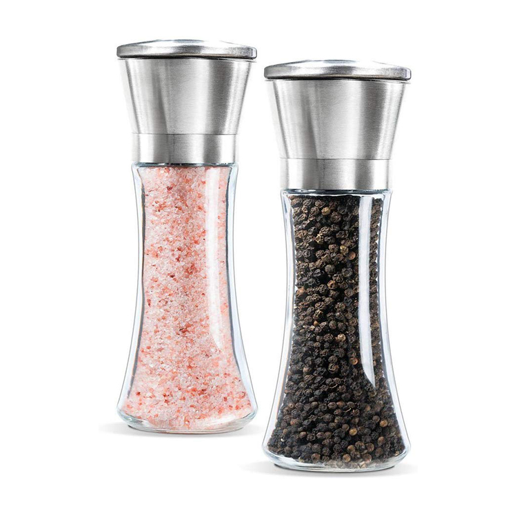 Adjustable 304 Stainless Steel Ceramic Spice and Salt Pepper Grinder New Manual Kitchen Cooking Product