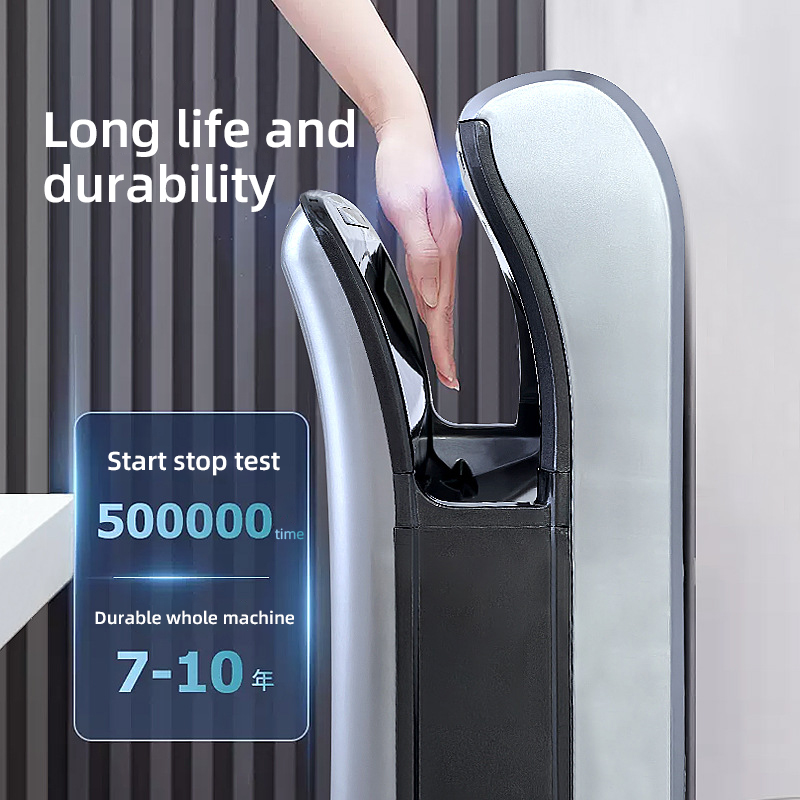 High Speed Automatic Jet Air Blade Hand Dryers for Bathroom Toilet Hotel and Commercial Restroom with Sensor