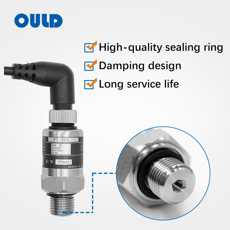 OULD PT-506 4-20mA Water Pressure Transmitter Absolute Pressure Sensor with Low Cost