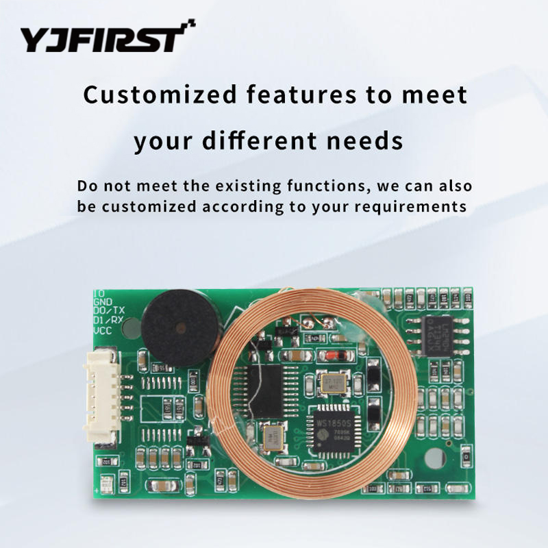 125khz and 13.56mhz Dual Frequency Communication Module M1 S50 Wiegand UART Interface RFID Smart Card Reader Module
