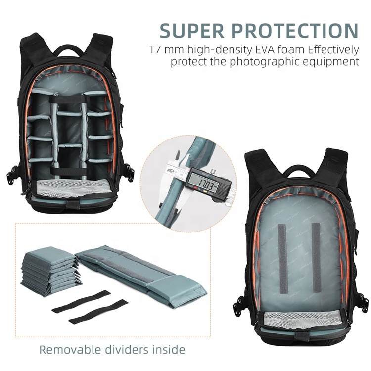 KF Concept Professional Video Camcorder Bag Hard Camera Dslr Bag for canon