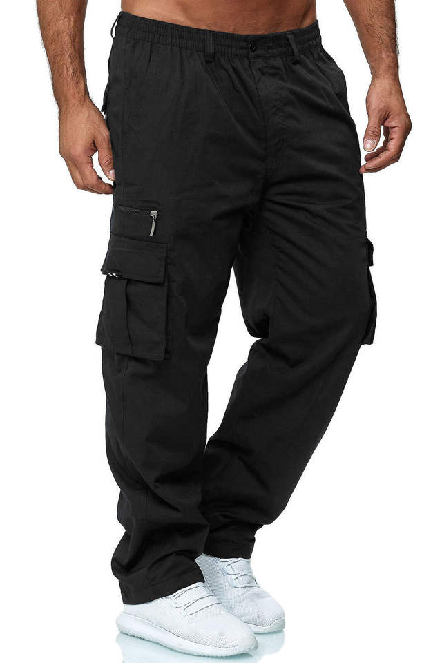 ZXPFSL Men's Loose Cargo Pants
