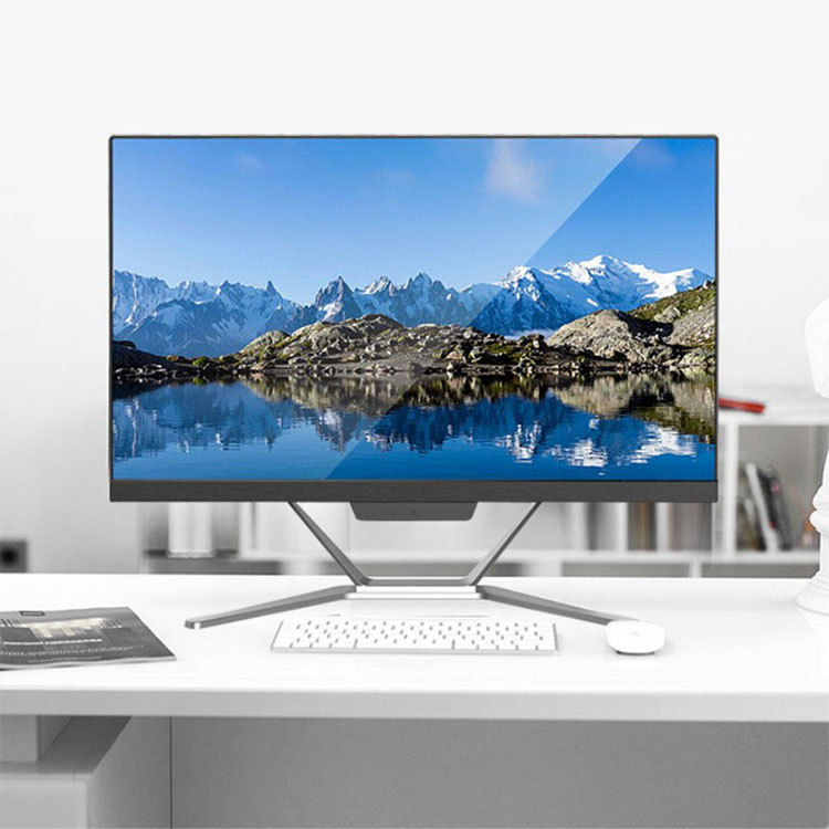 Sharerdp Core I3 I5 I7 12th Gen 1215U Monoblock 23.8'' IPS Flat Screen  Business AIO Desktop All in One Computer PC for Office