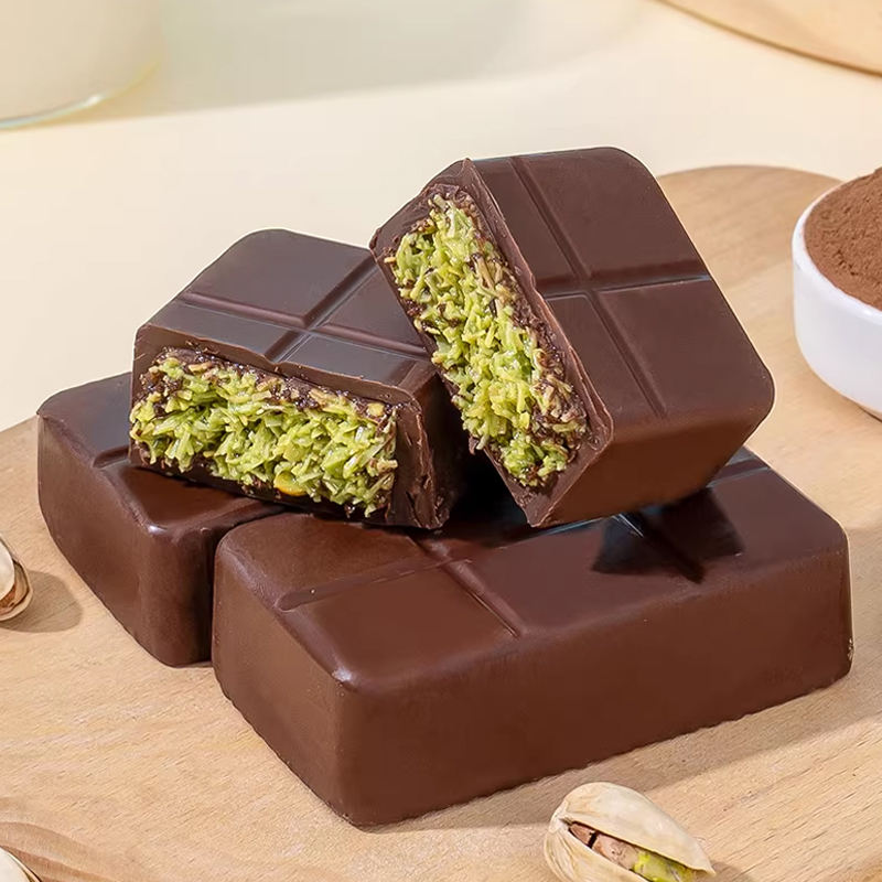 Фисташковая паста в шоколаде (Dubai Pistachio Paste OEM)