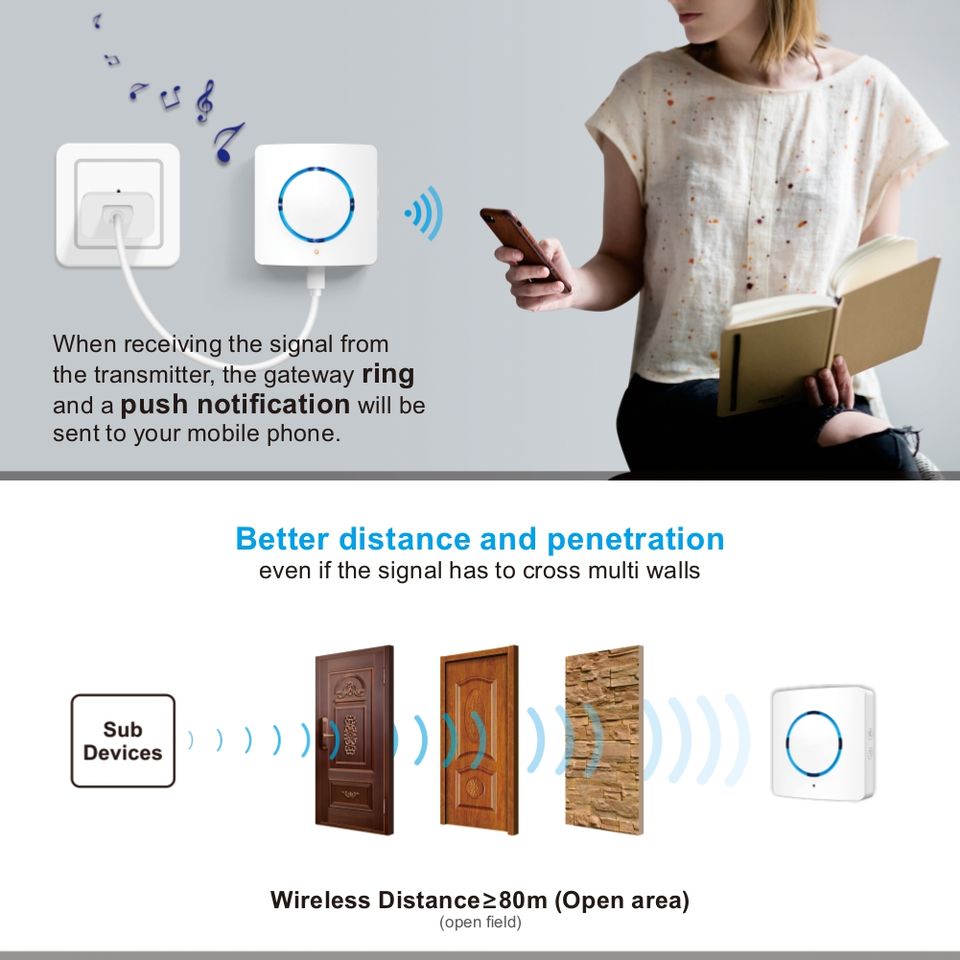 Система безопасности Smart Home (8 предметов)
