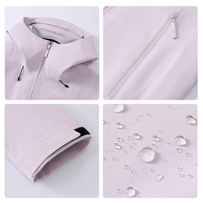 Unisex Outdoor Hard-Shell Fully Seamed