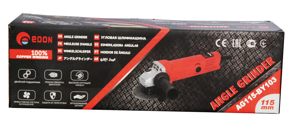 УШМ EDON AG115-BY103 (100 мм)