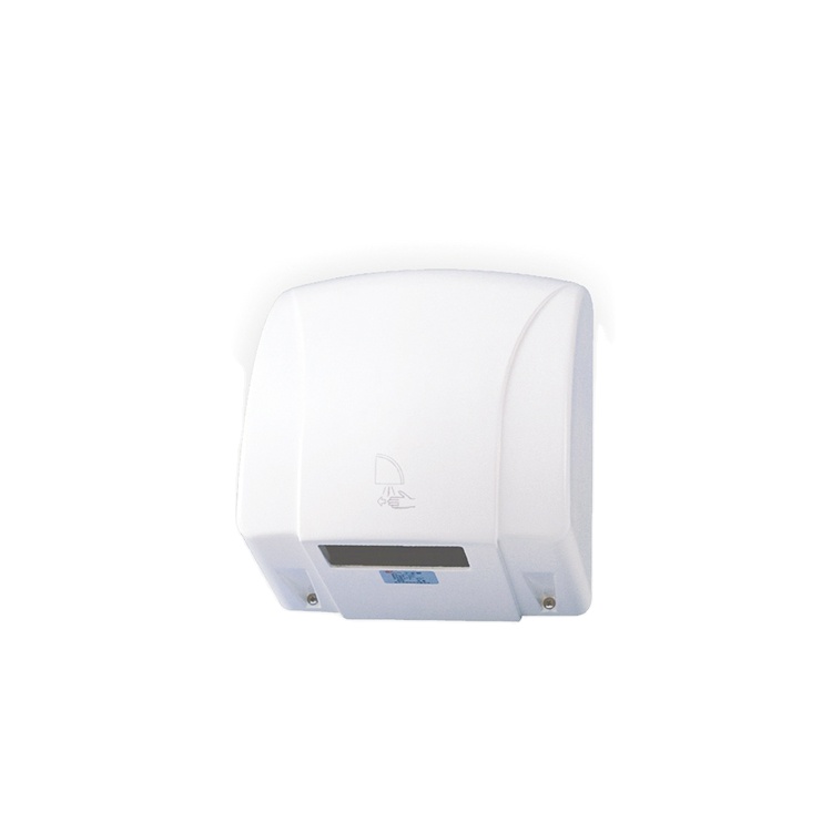 High Quality 1800w Bathroom Hand Dryer White VDE Plug Quiet Automatic for Hotels Top Choice for Luxury Bathrooms