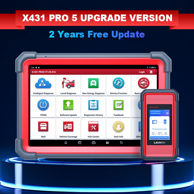 Профессиональный мультибрендовый сканер Launch X431 PRO 5