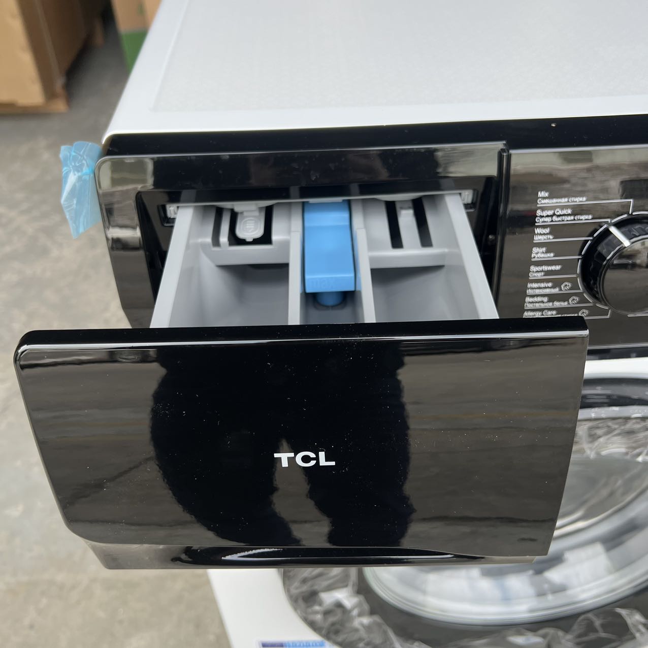 TCL Washing Machine  Front Loader 8KG Wash Only and 9KG Wash and Dry Inverter 1400RPM  Support Drum Clean/Adding Laundry 220v 50
