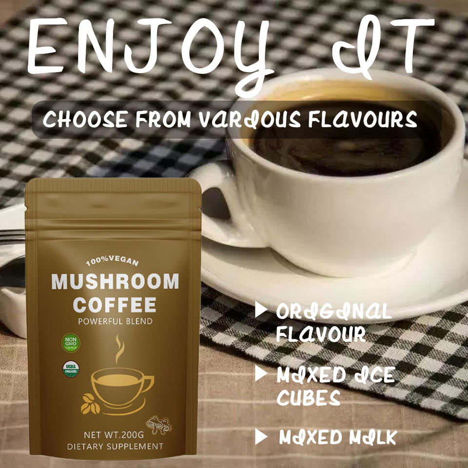 Органический грибной кофе (Organic Mushroom Coffee)