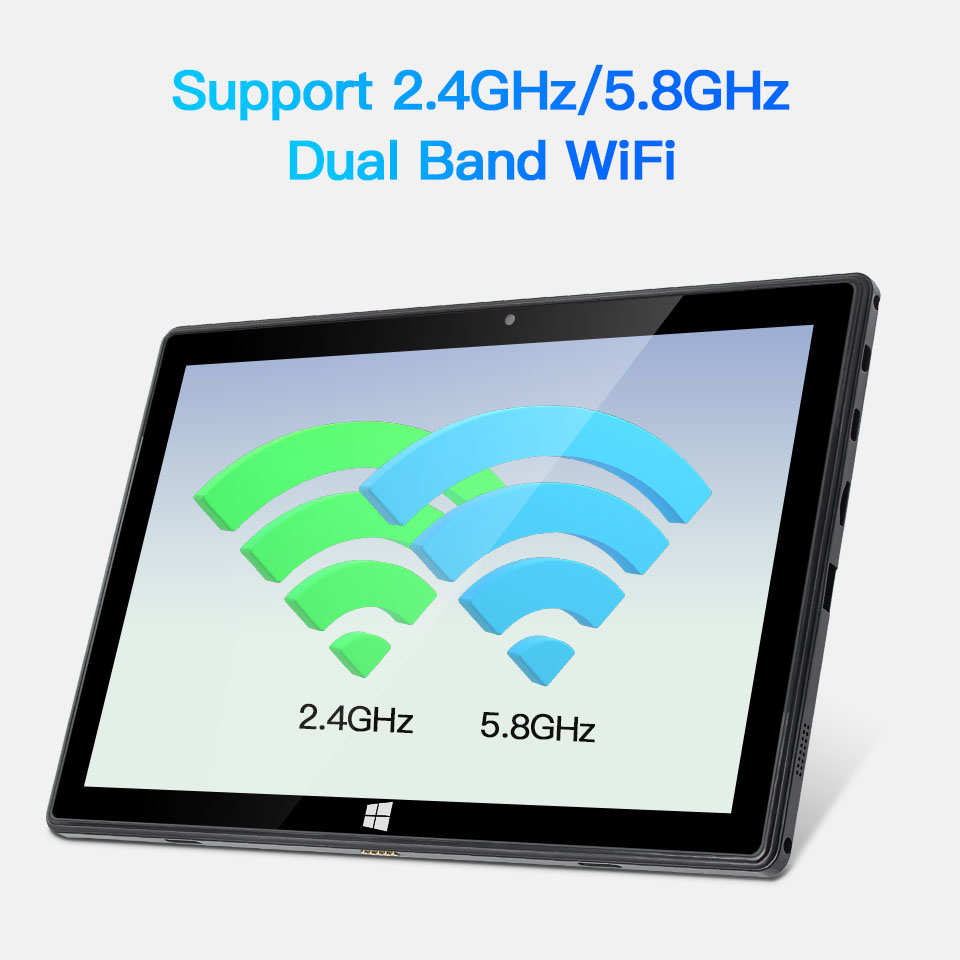 10.1 Inch Windows Tablet Pc with Wifi Octa Core 8GB 128GB Memory IPS Touch Screen USB Interface Professional Business Use