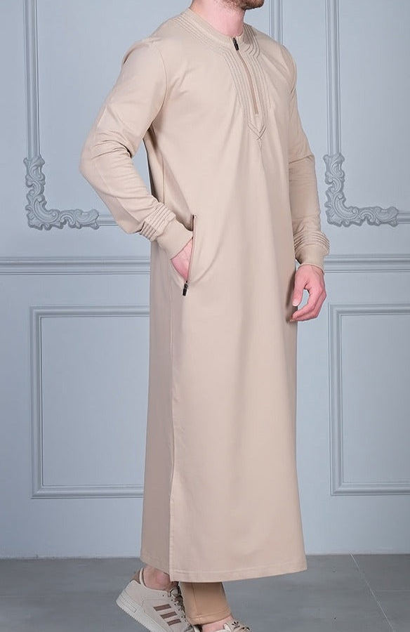 Custom High Quality Long Kamis Homme