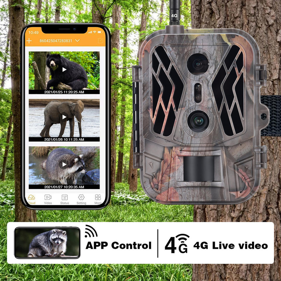 Камера 4G для охоты 36MP 4K (New Generation)