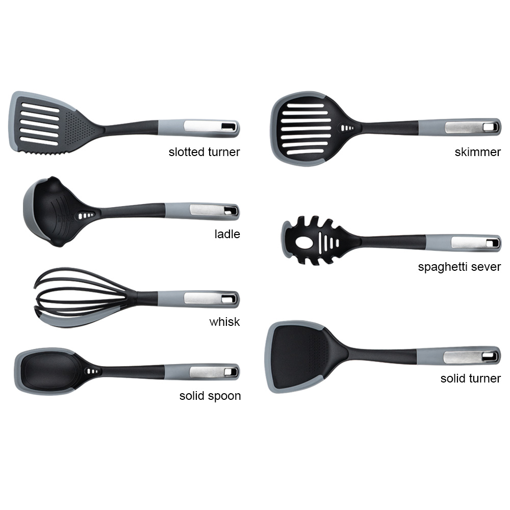 8 Pcs Kitchen Cooking Utensils Set with Holder  for Kitchen