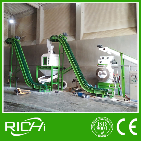 RICHI Low Price Agriculture Forestry Waste Wood Pellet Production Line for Sale