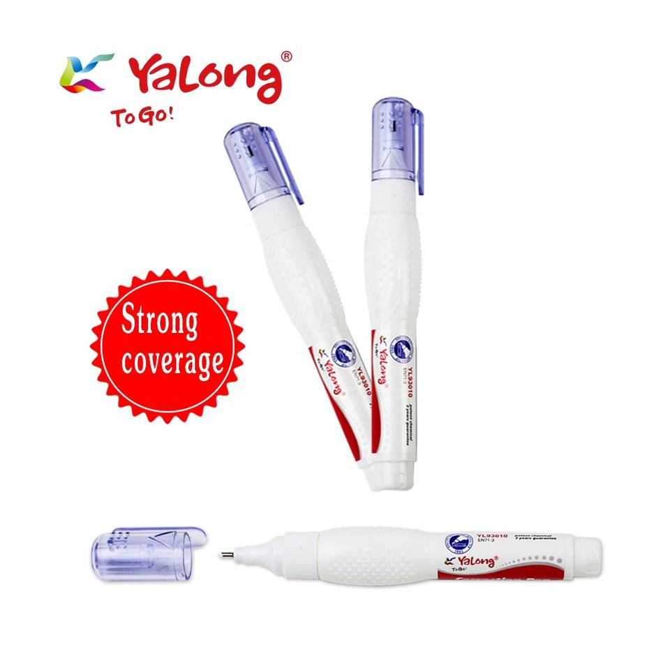 Корректирующая лента Yalong, корректирующая жидкость, ручки