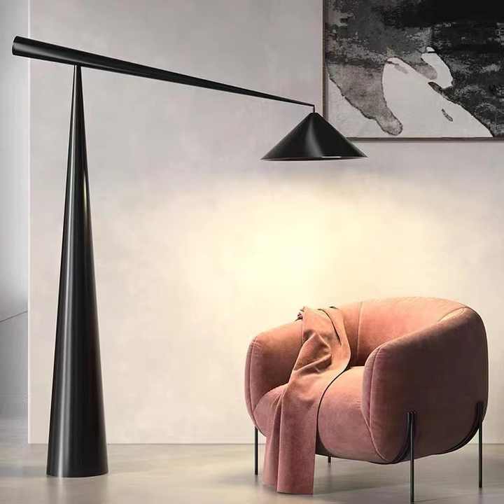 Minimalist Arc Designer Creative Nordic Corner Contemporary Hotel Living Room Floor Light Standing Led Modern Floor Lamp