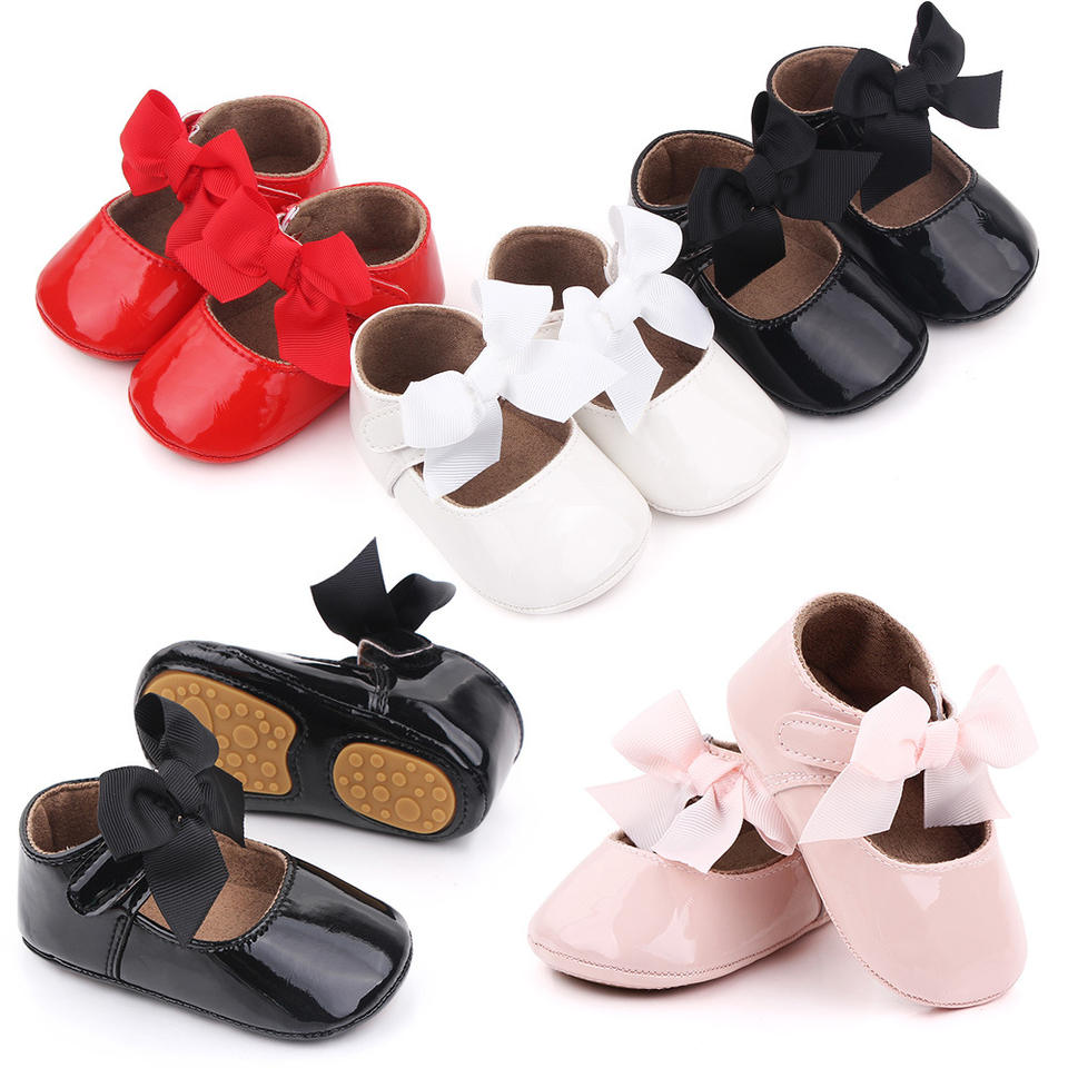 Туфли для малышей с бабочкой (Soft Sole)