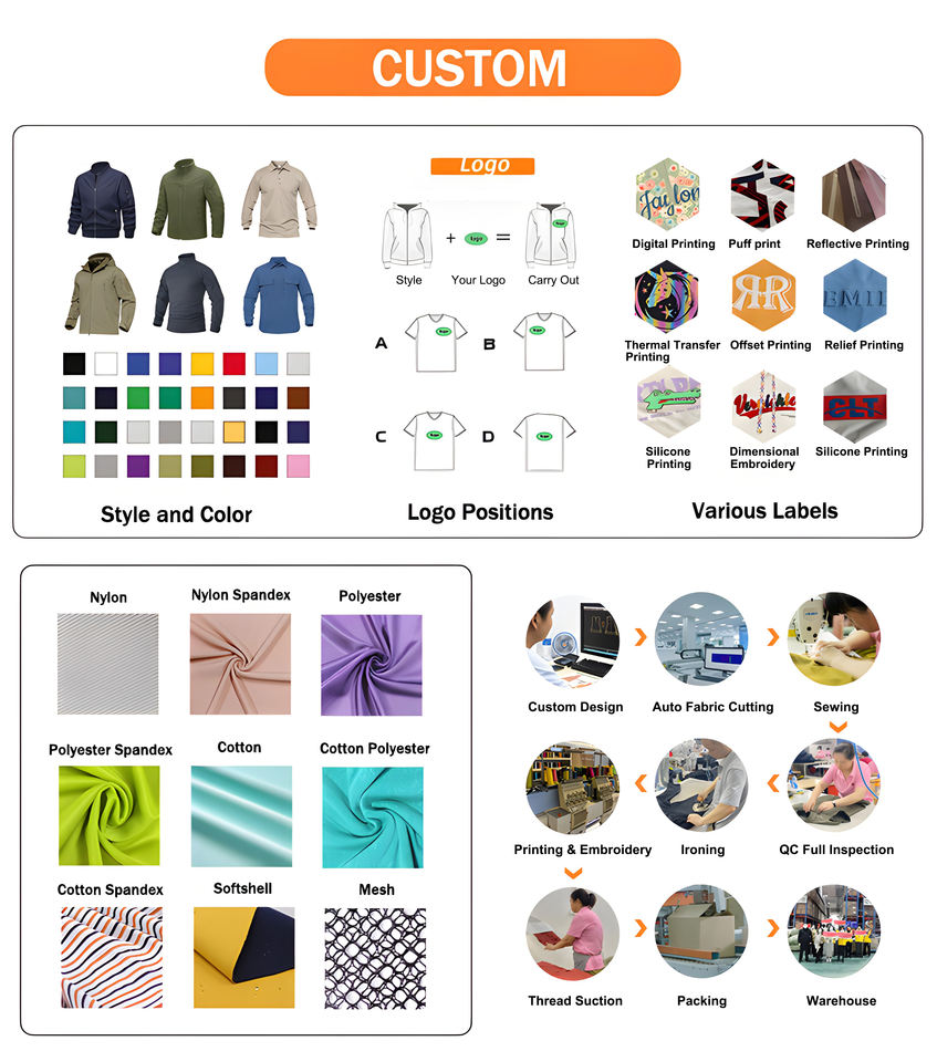 Custom Logo Wholesale Tactical