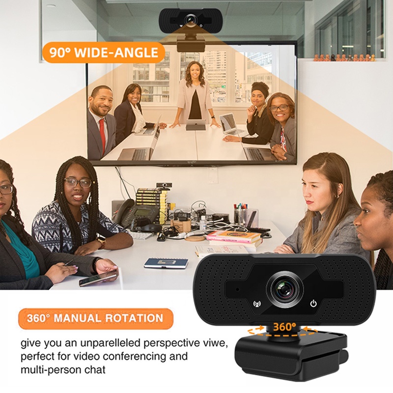 OEM 1080P USB Best Webcam Chat Room Online Webcam 1920x1080 USB2.0 for Live Video Conferencing, Webcast E-teaching Video Chat