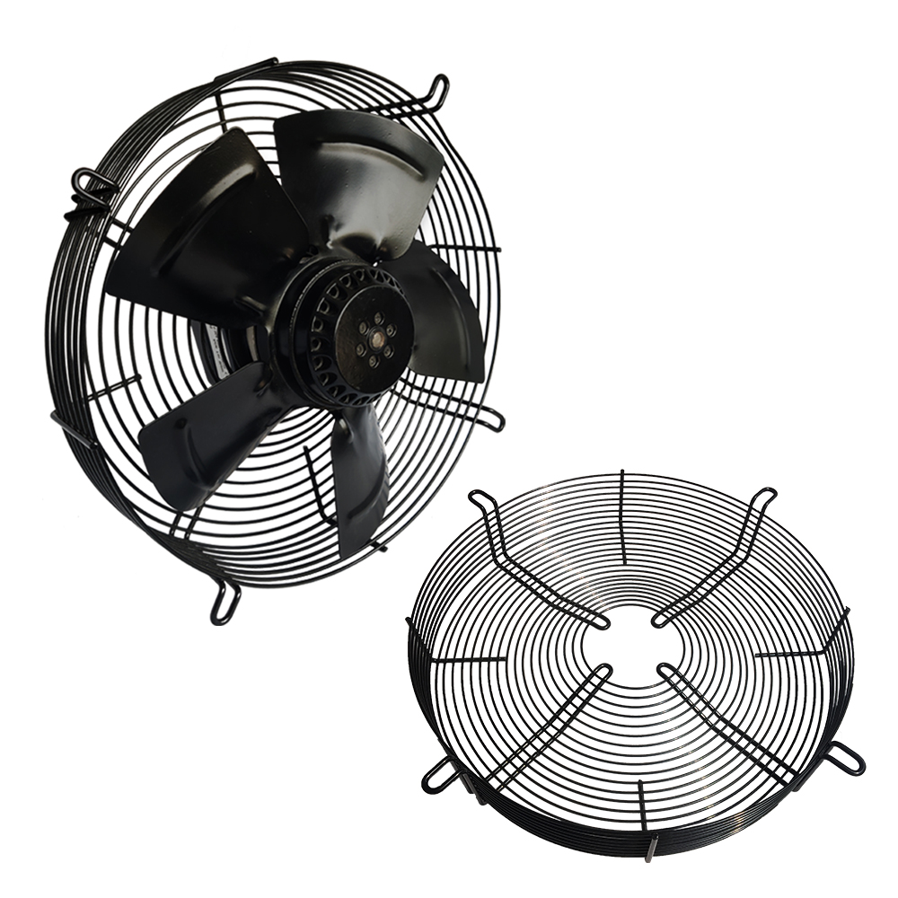 200mm External Rotor Axial Fans Industrial Axial Exhaust Fans for Factory Farms Ventilation
