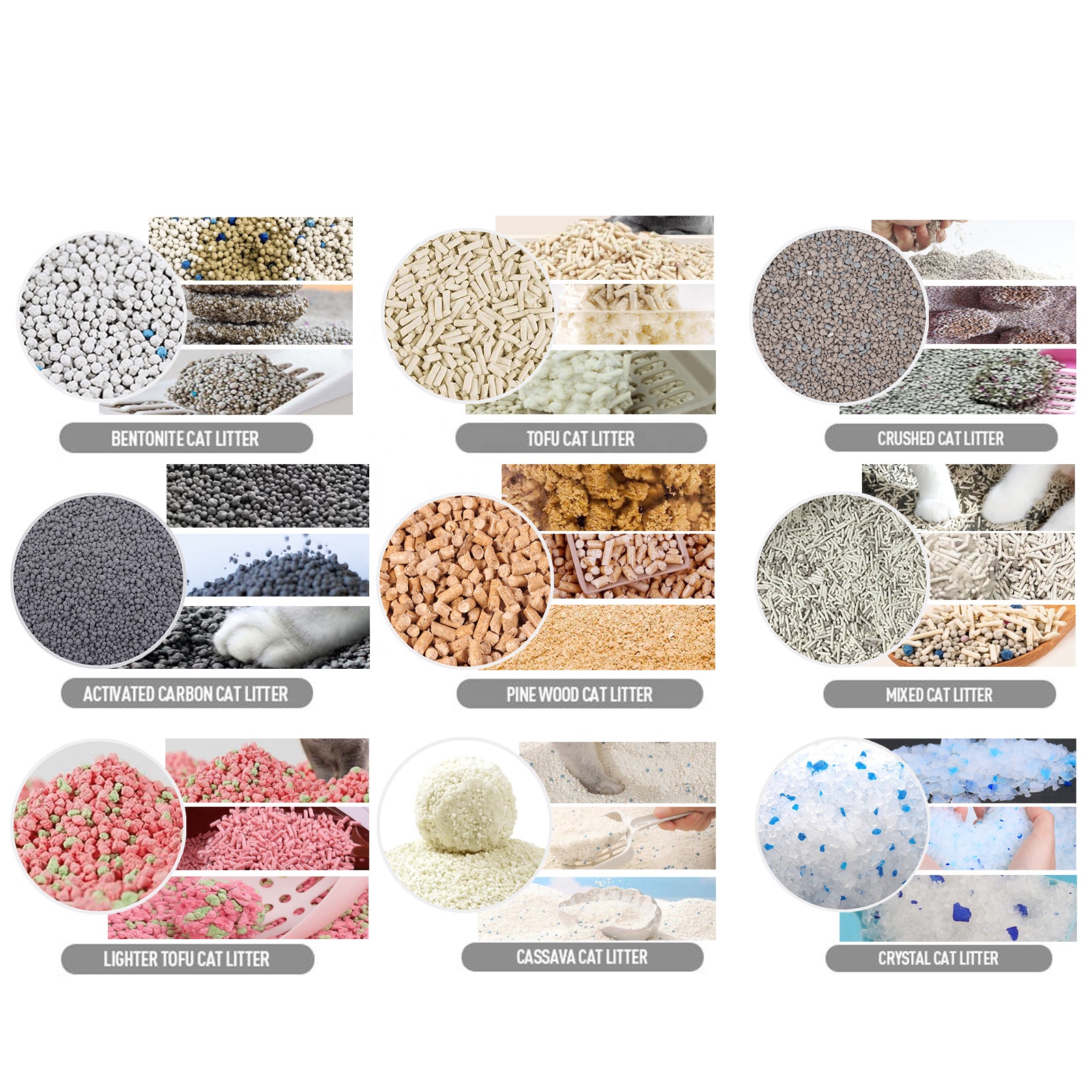 Corn and Cassava Tapioca Vietnam Tofu Cassava Litter Eco-Friendly Wood Pellets As Cat Litter